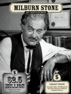 Milburn Stone Net Worth