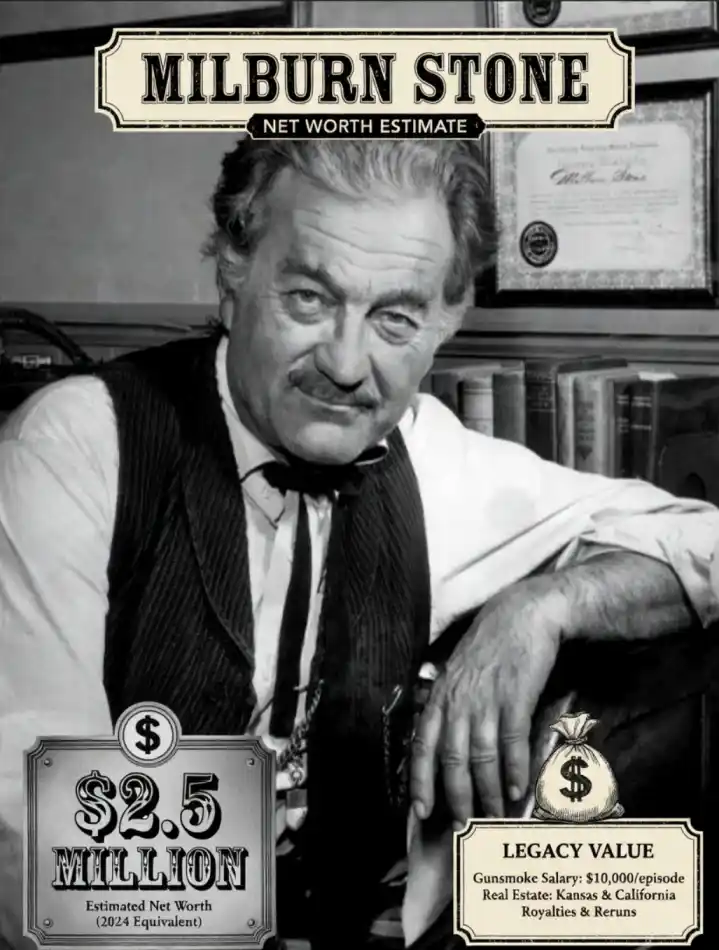 Milburn Stone Net Worth