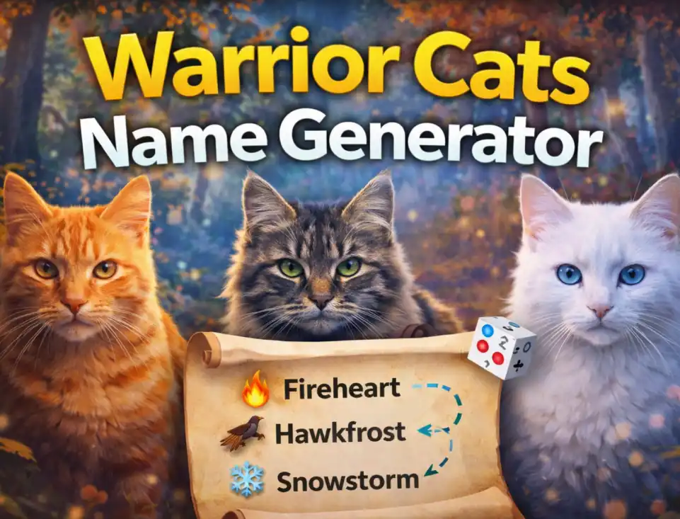 Warrior Cats Name Generator | 1000+ Authentic Clan Names [Free]