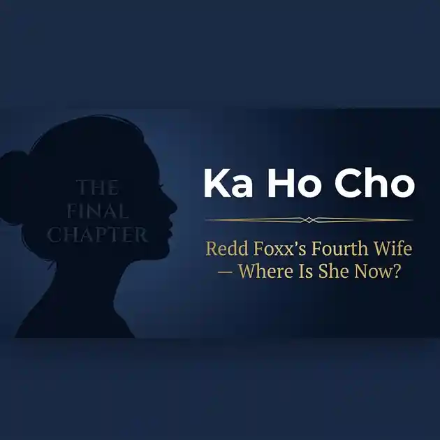 Ka Ho Cho - Redd Foxx Fourth Wife Biography