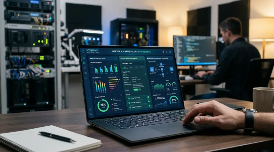 adstotally.com technical cybersecurity and ad tech network diagnostic audit
