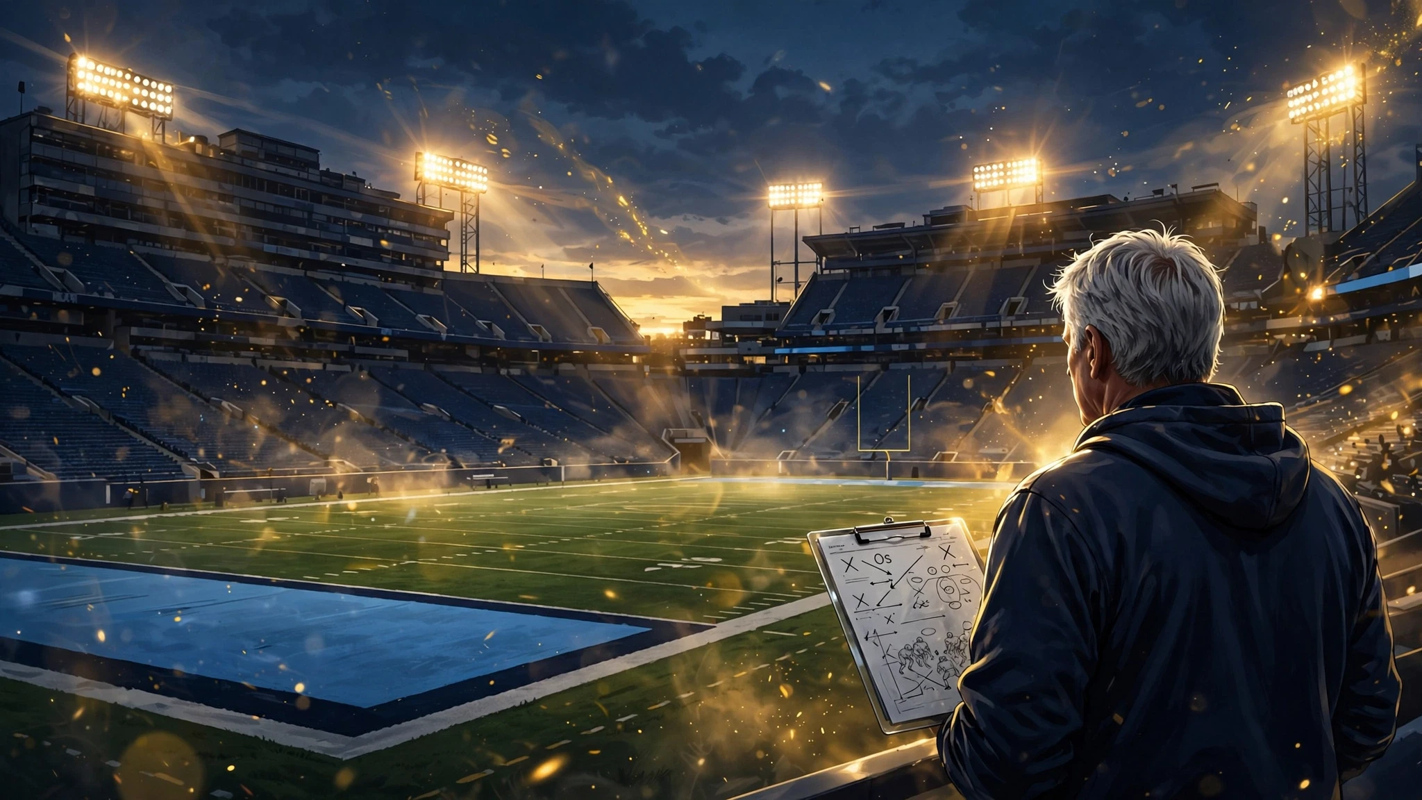 UNC sideline scene — the $10M/year Chapel Hill chapter