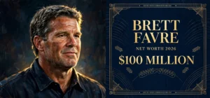 Brett Favre net worth 2026 illustrated portrait