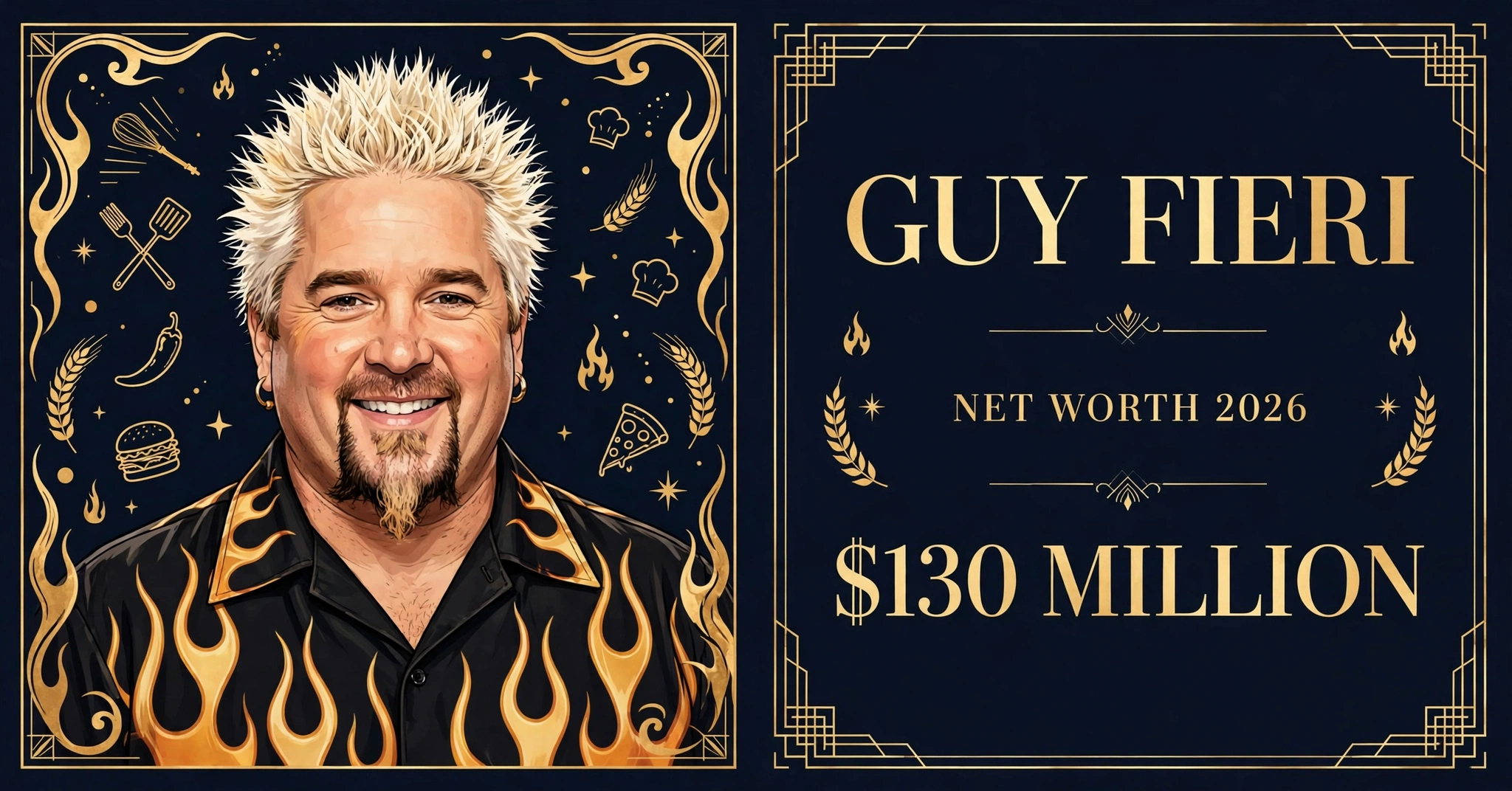 Guy Fieri Net Worth 2026: How the Mayor of Flavortown Built a $130