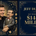 Jeff Dunham net worth 2026 — estimated $120 to $140 million fortune infographic