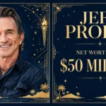 Jeff Probst net worth 2026 — estimated $50 million fortune infographic
