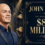 John Cena net worth 2026 — estimated $80 million fortune infographic