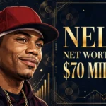 Nelly net worth 2026 — estimated $70 million fortune infographic