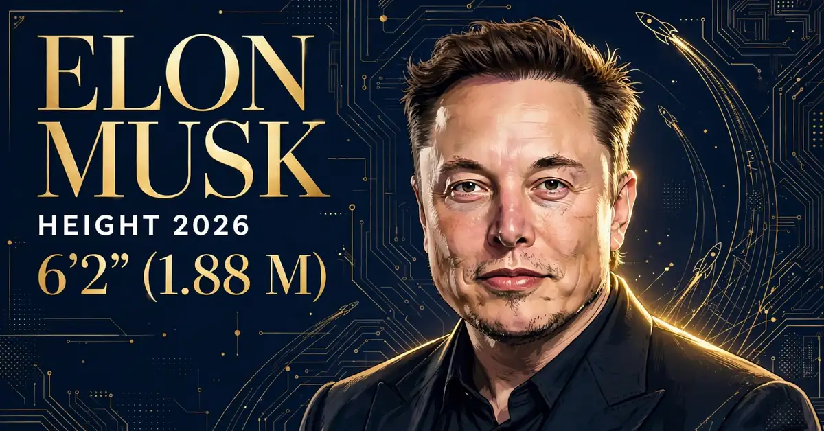 Elon Musk height 2026 — 6'2