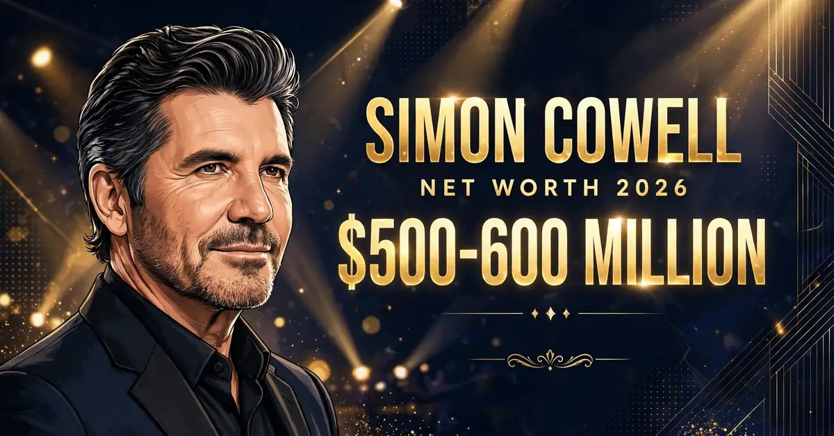 Simon Cowell Net Worth 2026: $45M AGT Salary, $600M Empire - Guide Net