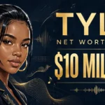 Tyla net worth 2026 — estimated $8 to $15 million fortune infographic