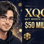xQc net worth 2026 — estimated $36 to $70 million fortune infographic